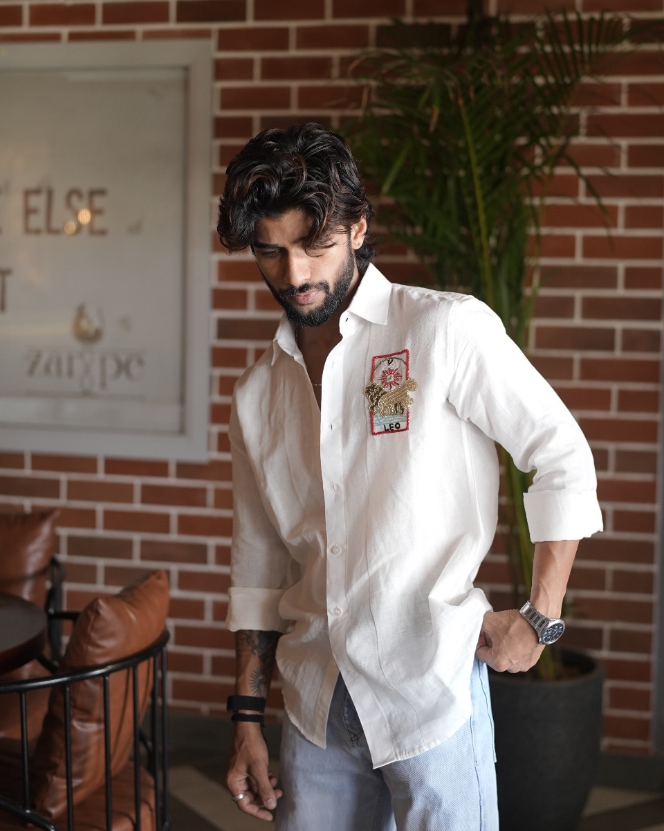 Golden Leo — handcrafted Shirt by GRAA