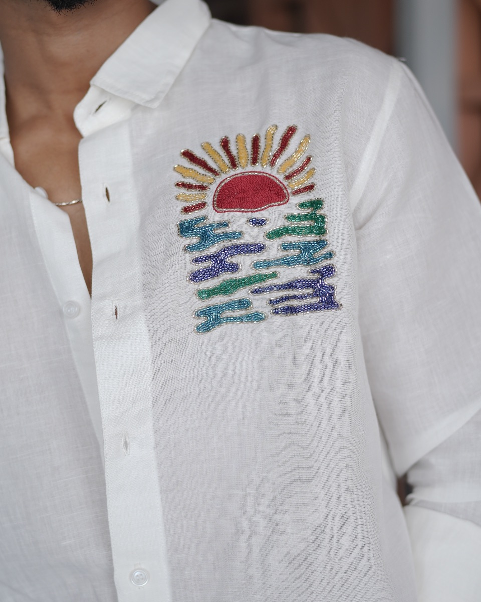 Sunset Waves Shirt — view 3