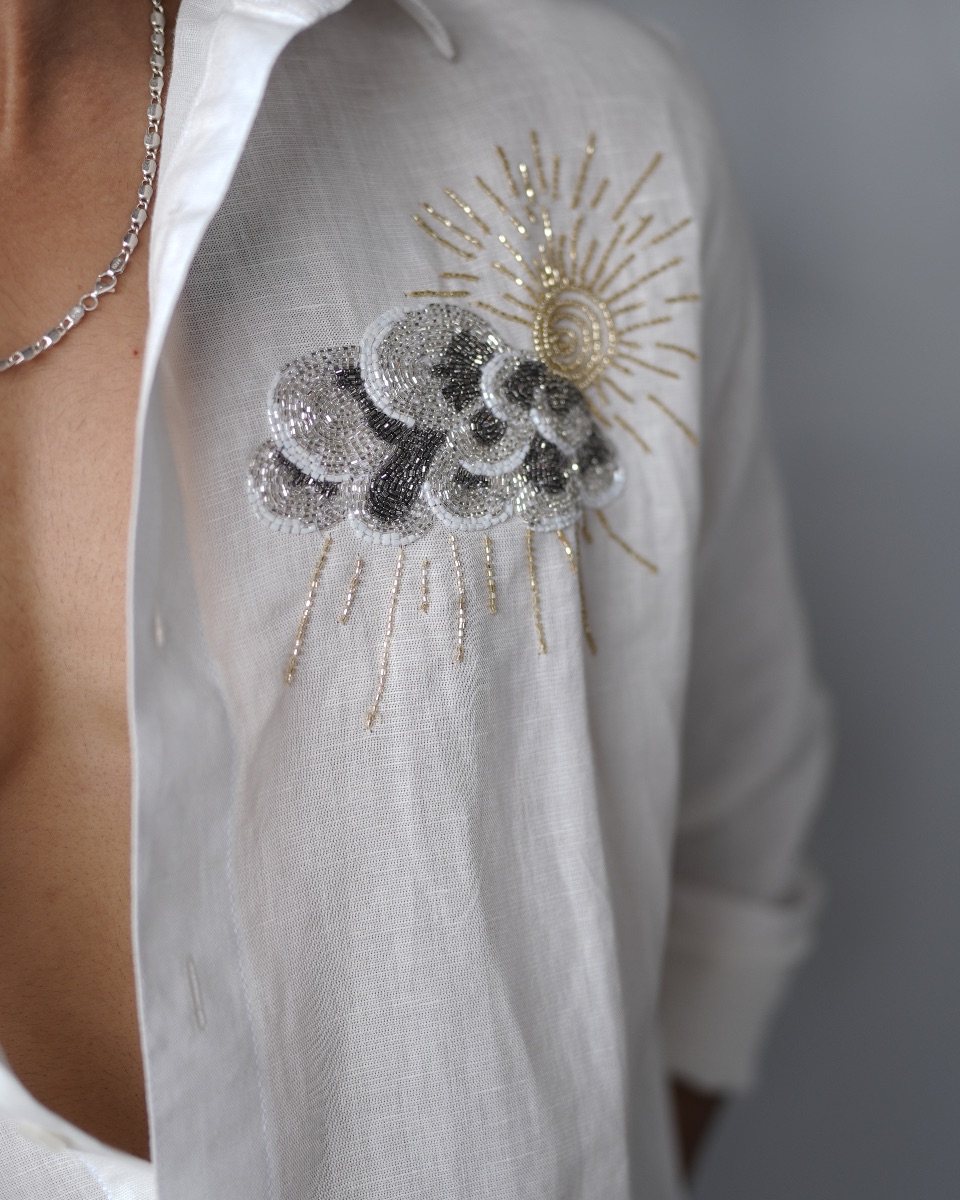 Cloud and Golden Sun Shirt — view 2