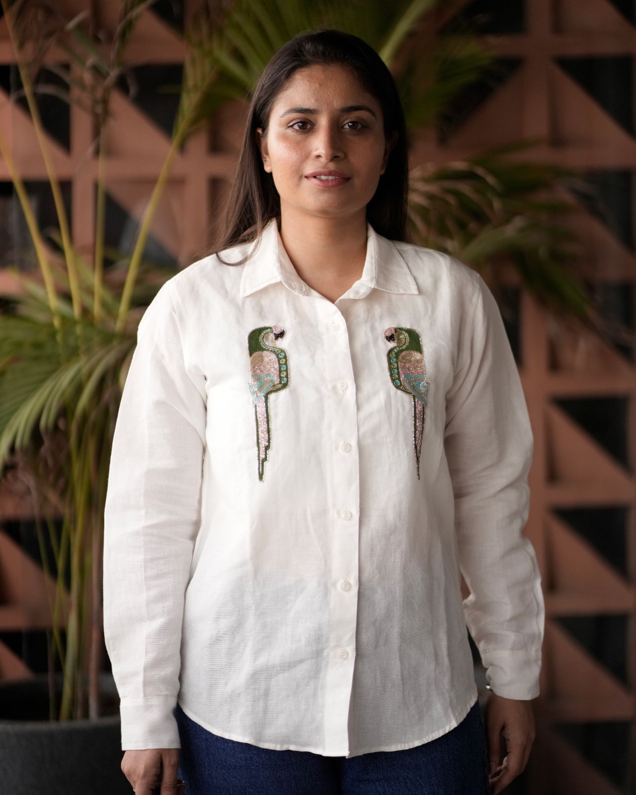 Parrot Perch — handcrafted Shirt by GRAA